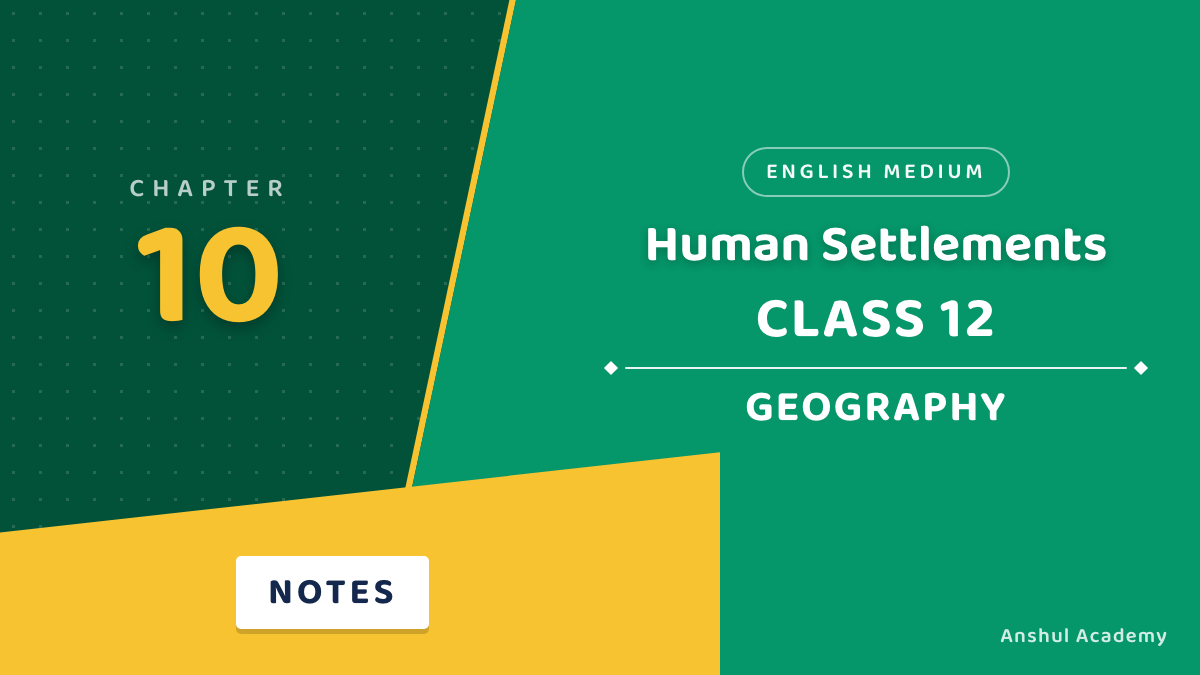 Human Settlements