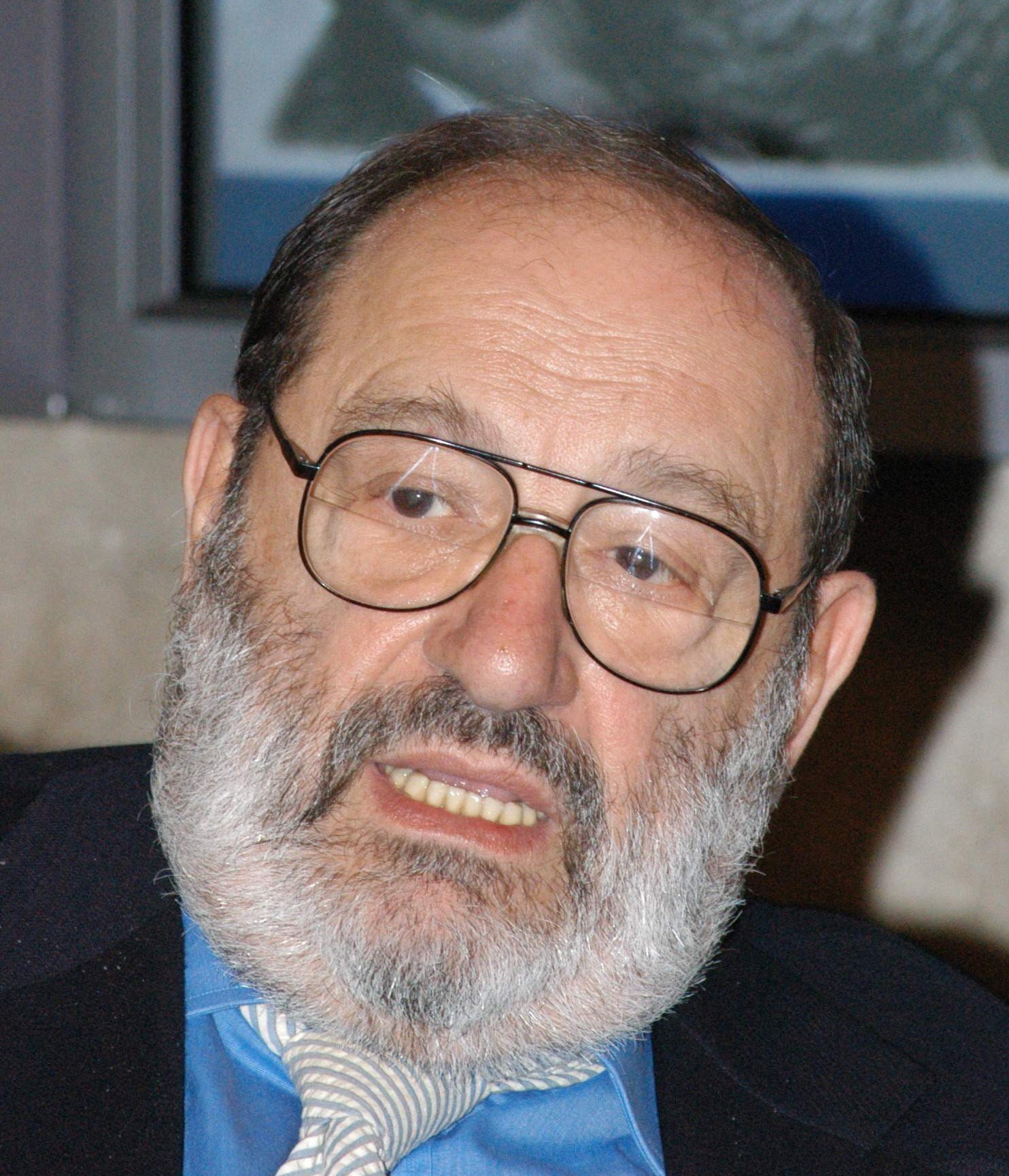 Umberto Eco (1932-2016), the Italian philosopher, semiotician and novelist interviewed in Part II of this chapter. Photograph by Università Reggio Calabria / Wikimedia Commons / CC BY-SA 3.0.